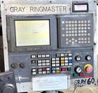 60" Gray #Ringmaster, 64" sw, 4-jaw, Fanuc 21i-T, 5 turret, chip conveyor - Image 3