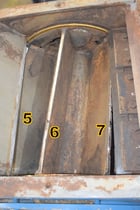 20" x 25" Feeder valve, metal wheel - Image 8