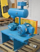 Tuthill #3006-22L3N, vacuum blower system, 7-1/2 HP positive displacement blower - Image 5