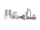 Cam-Wood #WX-1504HCX, Horizontal Wood Grinder, 20 HP - 1750 RPM, 15-3/8" x 4" infeed chute, 8" diameter air - Image 2