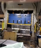 500 Ton, USI Clearing #S2-500-108-60, straight side double crank tie rod press, 12" stroke, 38" Shut Height - Image 1