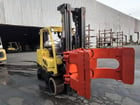 12000 lb. Hyster #S120FTPRS, triple stage roll clamp truck, LP fuel, 220" max height, 2018 - Image 2
