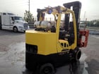 12000 lb. Hyster #S120FTPRS, triple stage roll clamp truck, LP fuel, 220" max height, 2018 - Image 3