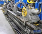28" x 144" Axelson #25, engine lathe, 18" swing over cross slide, 4-jaw 21" chuck, chip pans, 20 HP, #57768 - Image 2