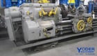 28" x 144" Axelson #25, engine lathe, 18" swing over cross slide, 4-jaw 21" chuck, chip pans, 20 HP, #57768 - Image 5