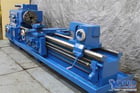 26" x 96" Axelson #2516, engine lathe, 17" swing over cross slide, 4-jaw 18" chuck, chip pans, coolant, #71788 - Image 2