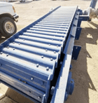 Petimex Apron Feeder, 30" wide pan, 10' length,steel reinforced chassis,dual chain rows - Image 2