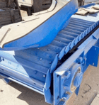 Petimex Apron Feeder, 30" wide pan, 10' length,steel reinforced chassis,dual chain rows - Image 4