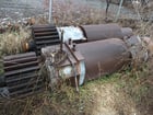 26" x 38" Farrel, cracker mill roll, rear drive roll, cored for cooling, 17" bushing journals - Image 1