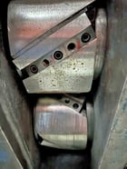 Braner, 72" x 0.250" scrap chopper, (2) heads, 0.015"-0.048" thick capacity - Image 6