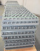 32" wide x 5.8' long, Gravity skate wheels conveyor roll-case, 26 sections - Image 7