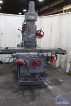 Kearney & Trecker #320TF-16, vertical mill, 16" x72" table, power draw bar, forward/reverse, #71081 - Image 3