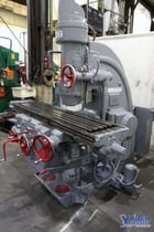 Kearney & Trecker #320TF-16, vertical mill, 16" x72" table, power draw bar, forward/reverse, #71081 - Image 4