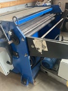 44" Kentex coil slitter, 28 gauge, 6 knives, new controls - Image 6