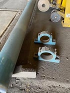 Mt Hope, 115" face width, 6.5" diameter bowed roll with bearings - Image 2