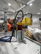 Fanuc, sr- 6ia, robot cell w/R30iB Plus Compact Control, Teach pendant, cables, enclosure, #104927 - Image 3