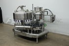 Federal #21-8, automatic, 21 head rotary, stainless steel, pressure gravity filler and 8 head rotary screw - Image 5