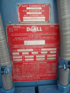 36" x 12" DoAll, vertical vari-speed all material cutting bandsaw with power table - Image 10