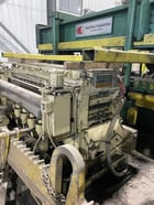 60" x .06" Herr Voss, 4-Hi precision leveler, 21 work rolls, 1.156" work roll diameter, 100 HP - Image 7