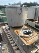 500 liter Henschel high intensity mixer including motor, 2 tier blade design - Image 6