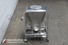 7 cu.ft., Tote Systems, 316 Stainless Steel tote / bin, 30" L x 30" W x 44" D vessel, 18" dia manway w/clamp - Image 3