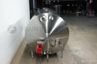 4200 gallon Feldmeier, 304 Stainless Steel horizontal tank, 90" diameter x 140" straight wall, dish ends - Image 3