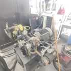 200 Ton, Accudyne, 36" x 72" hydraulic vacuum press, 750° heated plattens - Image 8