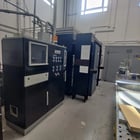 200 Ton, Accudyne, 36" x 72" hydraulic vacuum press, 750° heated plattens - Image 9