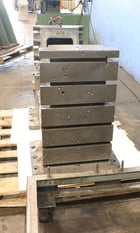 16.5" x 30" x 16" Devlieg, cast iron angle plates, 6 t-slots - Image 5