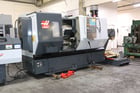 Haas #DS-30SS, CNC lathe, 31.7" swing, 2.44" bore, A2-6, 12 turret, rigid tap, sub spindle, barfeed, 2012 - Image 5