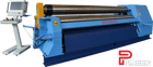 120" x 1.5" Parmigiani #VBH-3100/40, 4-roll plate bending roll, 72 HP, 18.11" roll diameter, new - Image 2