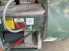 Oneida Air Systems #XXK050346, Cyclone w/After-filter Plenum, 2" SP, 5 HP, 8" inlet, (10) filter bags, 1997 - Image 7