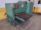 42" Timesavers #343-1SG, slag grinder belt sander w/Hammond dust collector, 1991, #17009 - Image 3