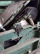 42" Timesavers #343-1SG, slag grinder belt sander w/Hammond dust collector, 1991, #17009 - Image 10