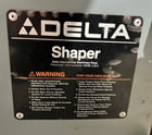 Delta #43-373, shaper, 200 V., 3 phase, 60 Hz,, serial #86K19798 - Image 4