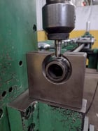 4-1/8" x 48" Carson #CHP-1H, tube end punch forming machine, hydraulic, #17891 - Image 6