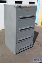 Vidmar cabinet, 4 drawer, 30" W x 27-3/4" D x 59" H, #72305 - Image 2