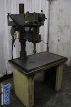 10" Clausing #2287, single spindle drill, 40" x24" table area, 1.5 HP, #76296 - Image 8