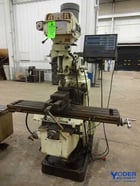 Acer #3VKH, ram type vertical mill, 10" x50" table, 3 HP, 1 shot lube, digital read out, 2003, #62496 - Image 1
