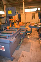 18" x 22" Hem #V100LA-3 tilting head,powered tilting head dsgn,automatic feed system,clamping vises, 5 HP - Image 5