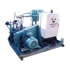 Burton Corblin P123-M82S, Reciprocating Gas Compressor, 30 HP Motor, Gas Refrigerant, 1990 - Image 3