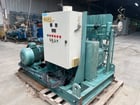 Burton Corblin P123-M82S, Reciprocating Gas Compressor, 30 HP Motor, Gas Refrigerant, 1990 - Image 9