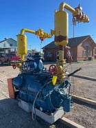 125 HP Vilter 4412, 12-Cylinder Reciprocating Compressor Package, Belt Driven, 460 V, 1200 RPM, 464 CFM, 1959 - Image 7