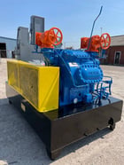 100 HP Vilter 448, 8-Cylinder Reciprocating Compressor Package, Belt Driven, 460 V, 1200 RPM, 320/162 psig - Image 9