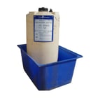 Betz - Dearborn, Poly Storage Tank with Spill Tub, 120 Gallon, 28" diameter x 47" H, 250 psi - Image 2