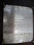1000 gallon E. L. Nickell, Intercooler/Subcooler, Horizontal, 62" diameter x 85.5" L Tank - Image 8