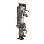 400 gallon H.A. Phillips & Co, Vertical Ammonia Intercooler, 32" diameter x 120" L Tank, 1990 - Image 2