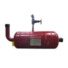 15 Gallons, R & Y, Horizontal Oil Separator, 10" diameter x 32" L Tank, 250 PSI @ 650F - Image 1