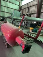 55 Gallons, Vilter, Horizontal Oil Separator, 40" diameter x 20" L Tank - Image 4