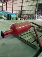 55 Gallons, Vilter, Horizontal Oil Separator, 40" diameter x 20" L Tank - Image 5